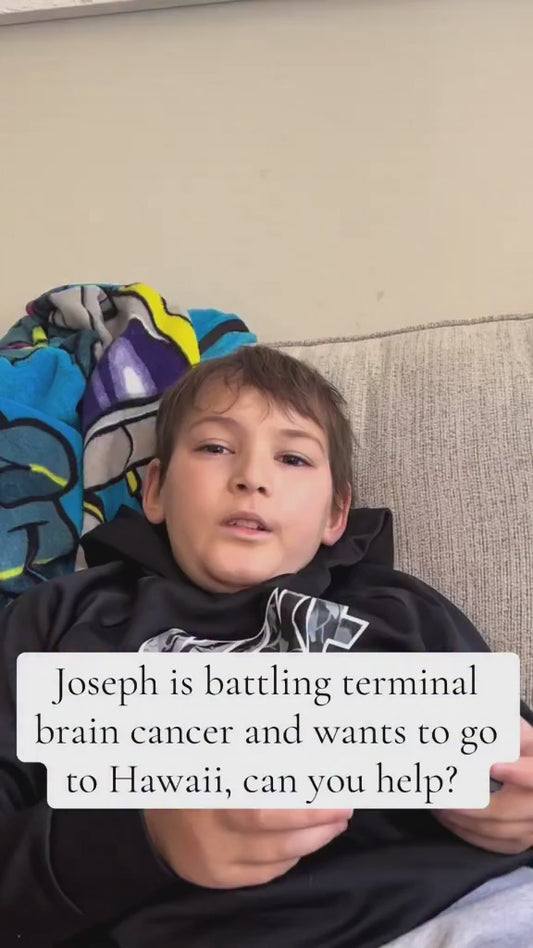 Let's Help Joseph Get To Hawaii For His Last Wish